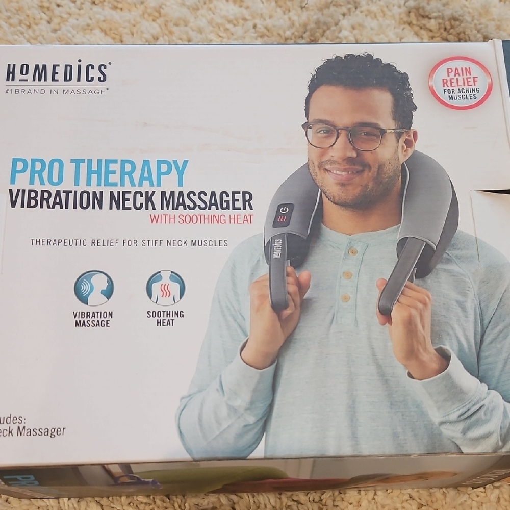 Homedics Gray Vibration Neck Massager